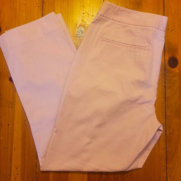 DKNY Perry Pale Pink Size Zip Closure, 2 Back Pockets Ankle Length - Size 10 - Picture 9 of 11